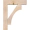 Ekena Millwork Westlake Block Smooth Bracket w/ Offset Brace, Douglas Fir, 7 1/2"W x 30"D x 38"H BKT0806X30X38WTL05SDF - alternate 3